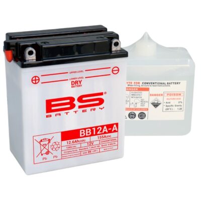 BATTERIA BS BB12A-A CAGIVA DUCATI HONDA