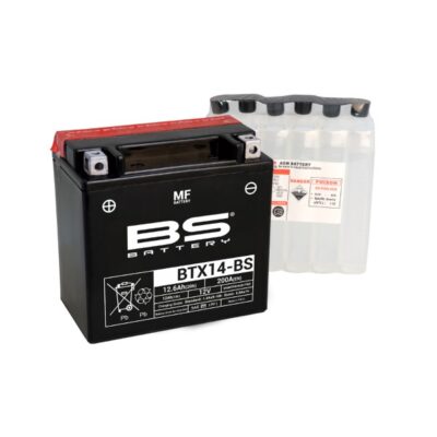 BATTERIA BS MF BTX14-BS BMW KAWASAKI