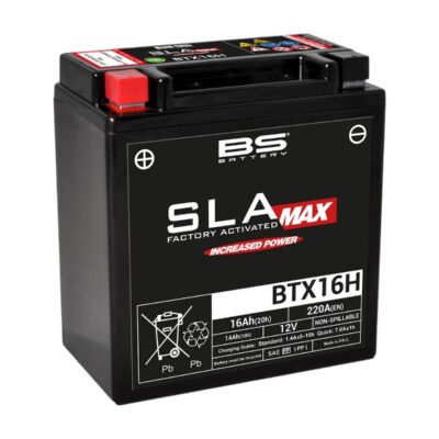 BATTERIA BS SLA-MAX BTX16H GILERA KAWASAKI